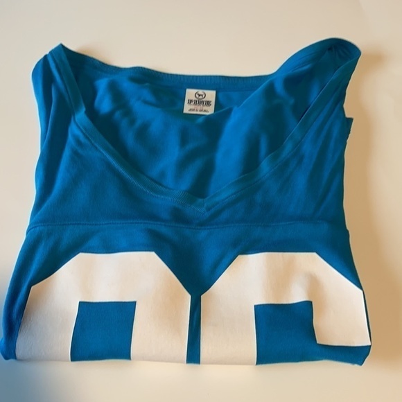 Oversized Blue Top 3/4 sleeve Medium Modal - Picture 5 of 7